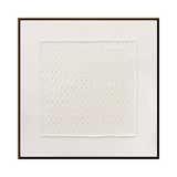 Silhouette of White V (30x30)