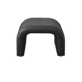 Cade Stool - Graphite Leather