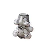 Bubbled Vase - Smoke Grey