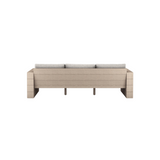 Leroy Outdoor Sofa, Washed Brown