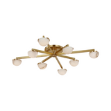Pedra Large Staggered Arm Flush Mount