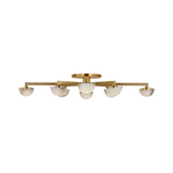 Pedra Large Staggered Arm Flush Mount