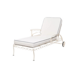 The Al Fresco Sun Lounger - Antique White Frame