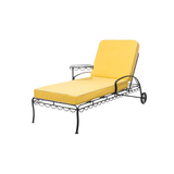 The Al Fresco Sun Lounger - Vintage Black Frame