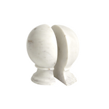 Marble Sphere Bookends