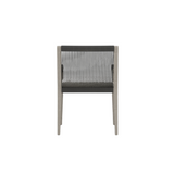 Sherwood Outdoor Dining Armchair, Weathered Grey
