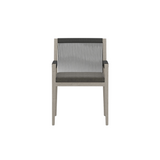 Sherwood Outdoor Dining Armchair, Weathered Grey