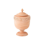 Villa Greek Key Urn