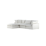 Stevie 3 Piece Sectional with Ottoman