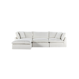 Stevie 3 Piece Sectional with Ottoman