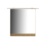 Chico Mirror - Antiqued Brass