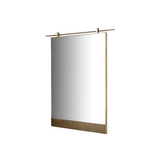 Chico Mirror - Antiqued Brass