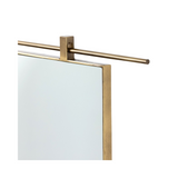 Chico Mirror - Antiqued Brass