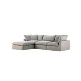 Stevie 3 Piece Sectional with Ottoman