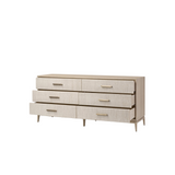 Rosenell 6 Drawer Dresser