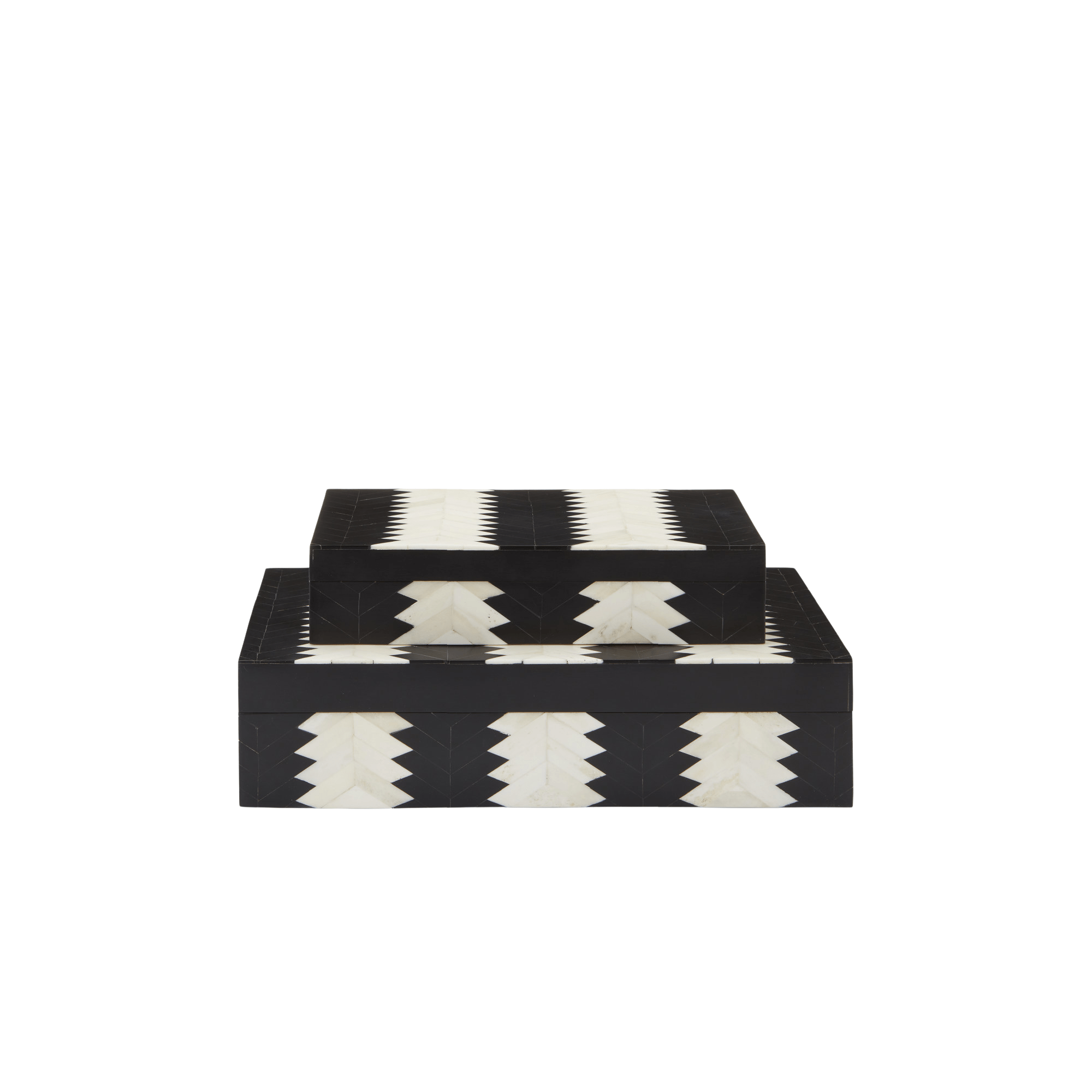 Arrow Black & White Boxes S/2 | Design for the PPL