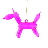 Pink Balloon Unicorn Ornament | Design for the PPL