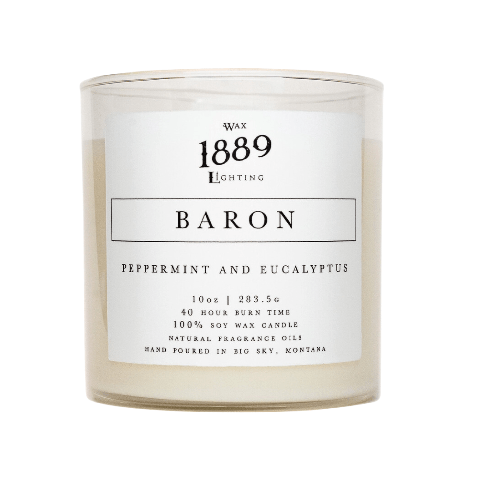 Baron Candle 10oz | Design for the PPL