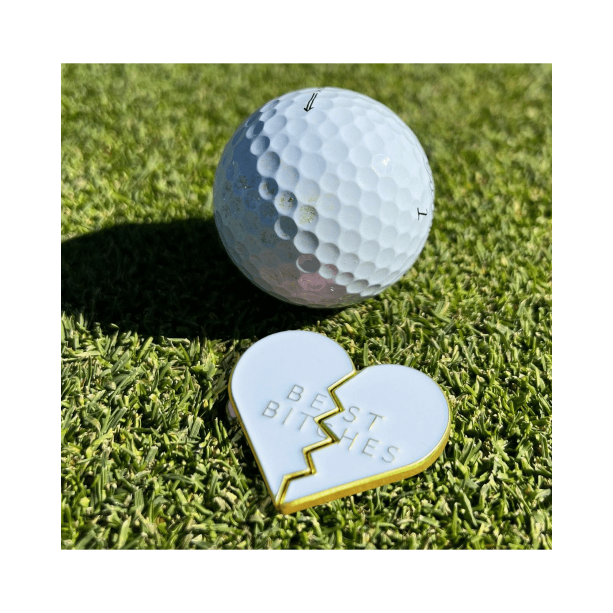 Best Bitches Golf Ball Marker w/ Hat Clip Set | Design for the PPL
