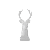 Ceramic White Deer Bust | Design for the PPL
