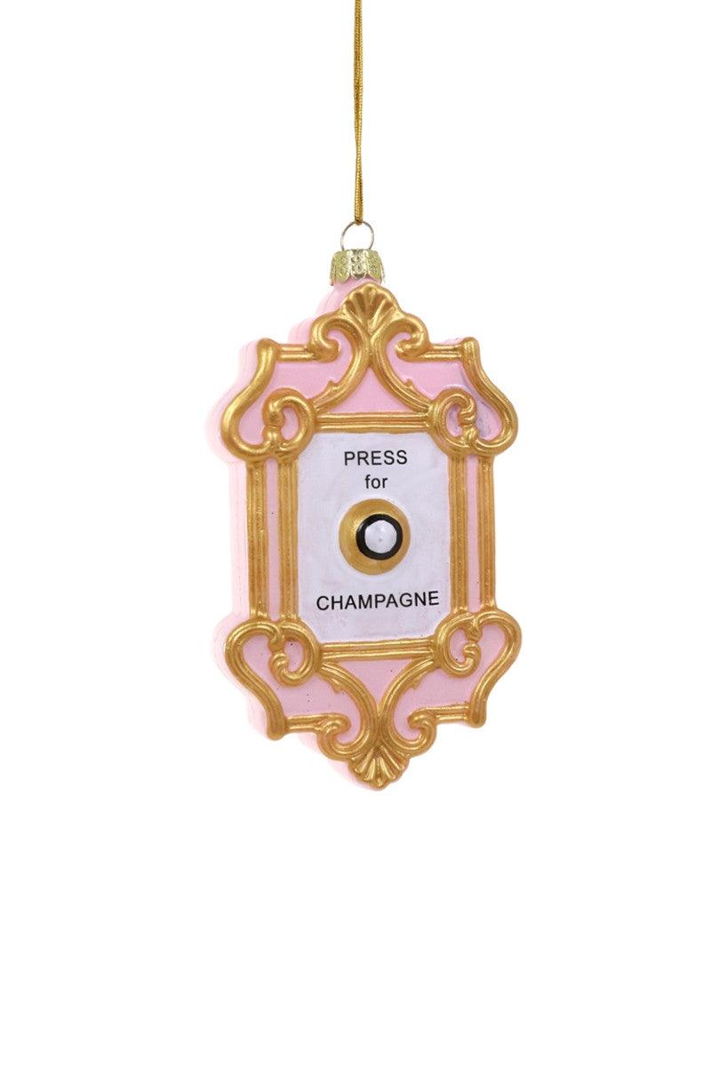 Champagne Button Ornament | Design for the PPL