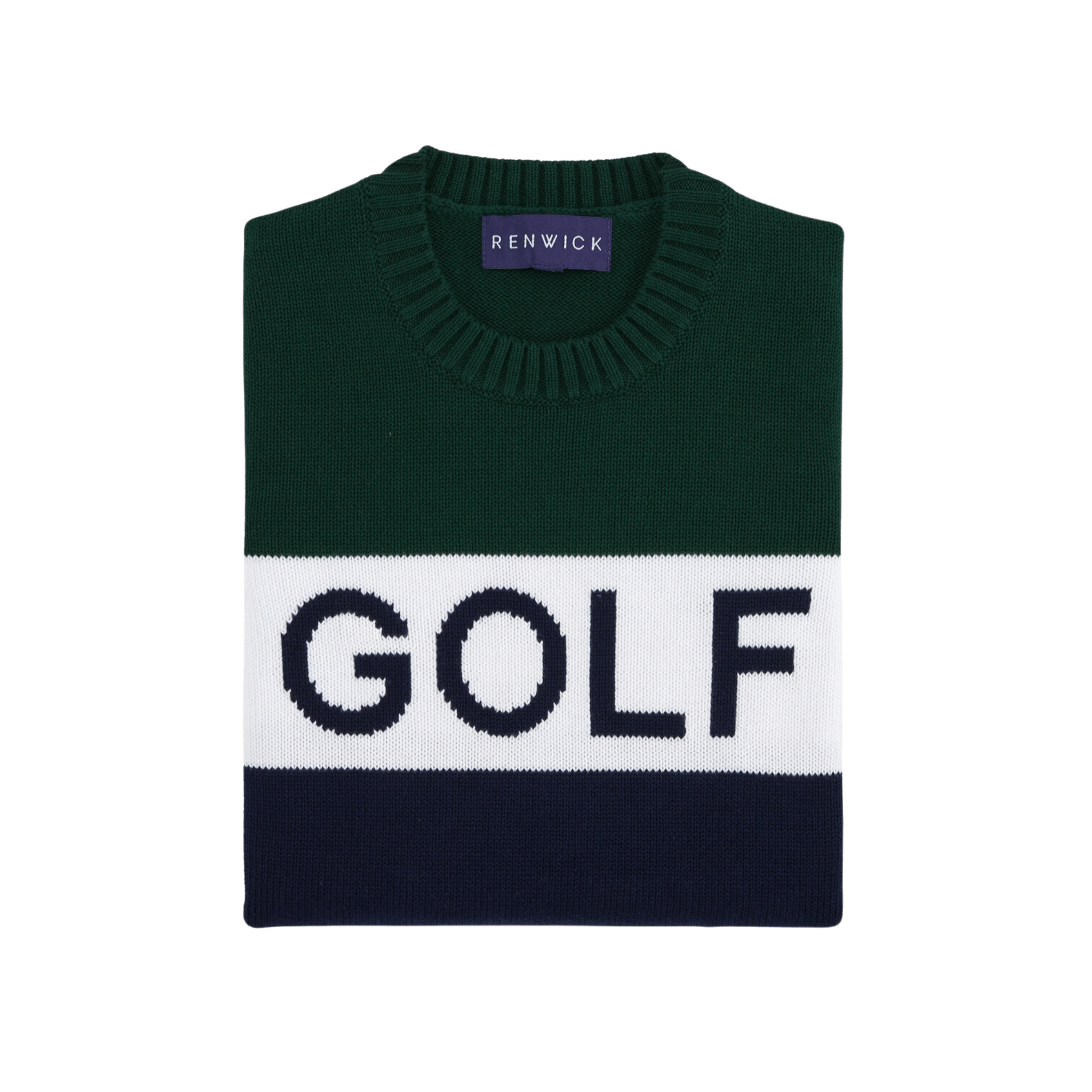 Colorblock Club Golf Sweater | Design for the PPL