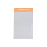 Doing My Best Notepad | Design for the PPL