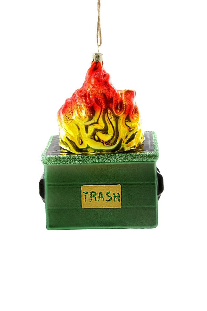 Dumpster Fire Ornament | Design for the PPL