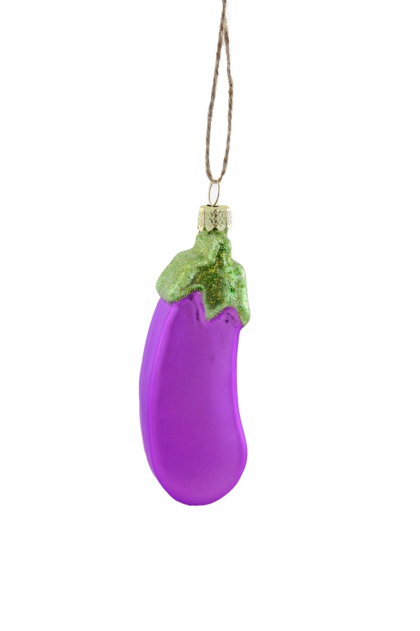 Eggplant Emoji Ornament | Design for the PPL