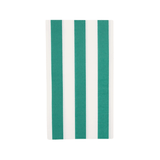 Emerald Green Cabana Stripe Party Napkins | Design for the PPL
