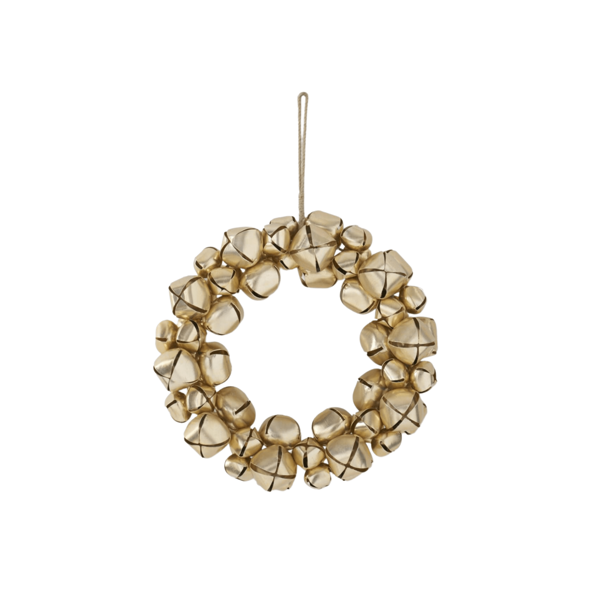 Gold Jingle Bell Wreath | Design for the PPL