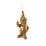 Gold Naughty Gnome Ornament | Design for the PPL