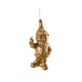 Gold Naughty Gnome Ornament | Design for the PPL