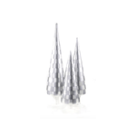Grey Checkered Glass Tree S/3 | Design for the PPL