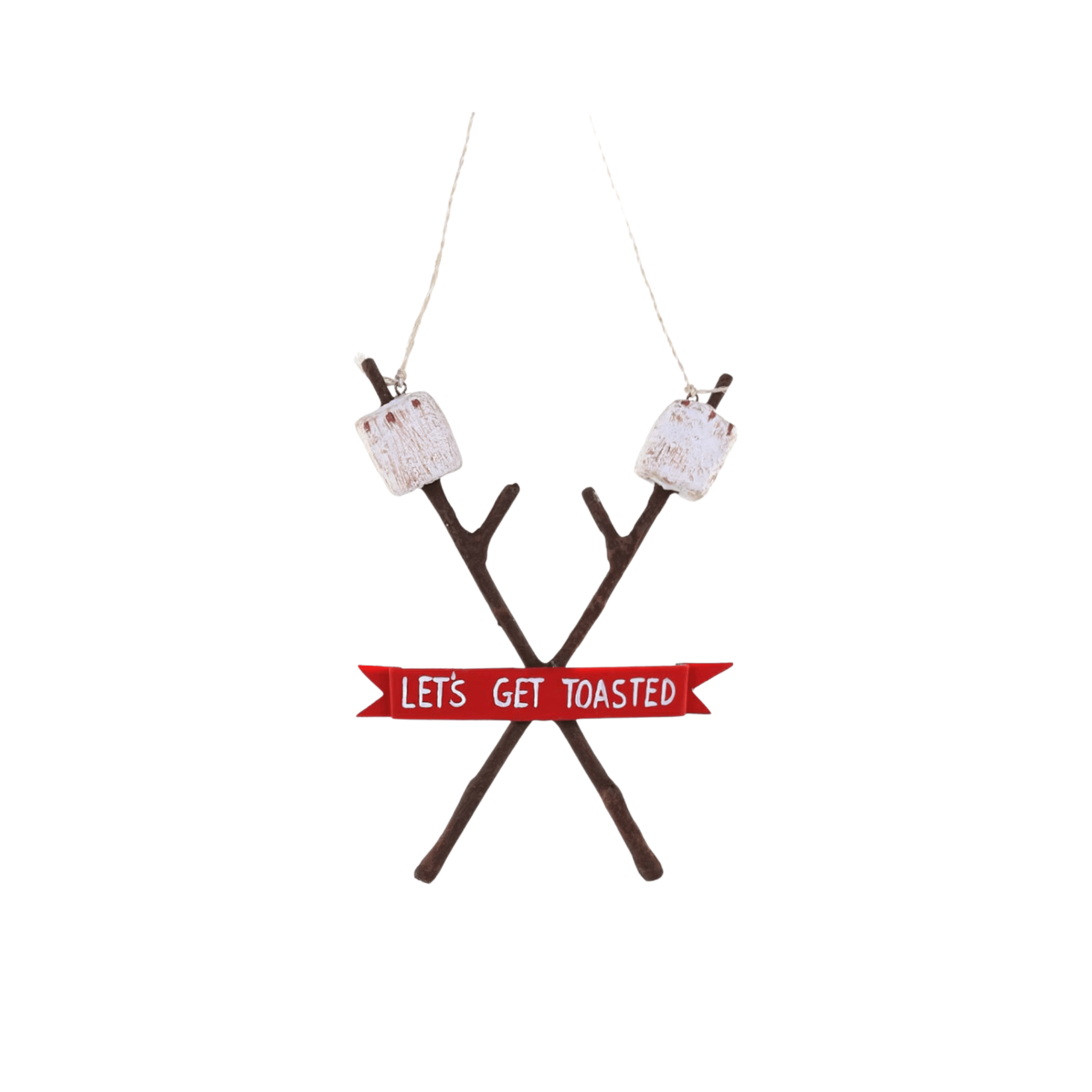 Let's Get Toasted Ornament | Design for the PPL