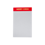 Merry Crisis Notepad | Design for the PPL
