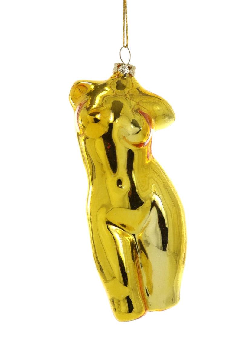 Gold Nude Sculpture Ornament | Design for the PPL