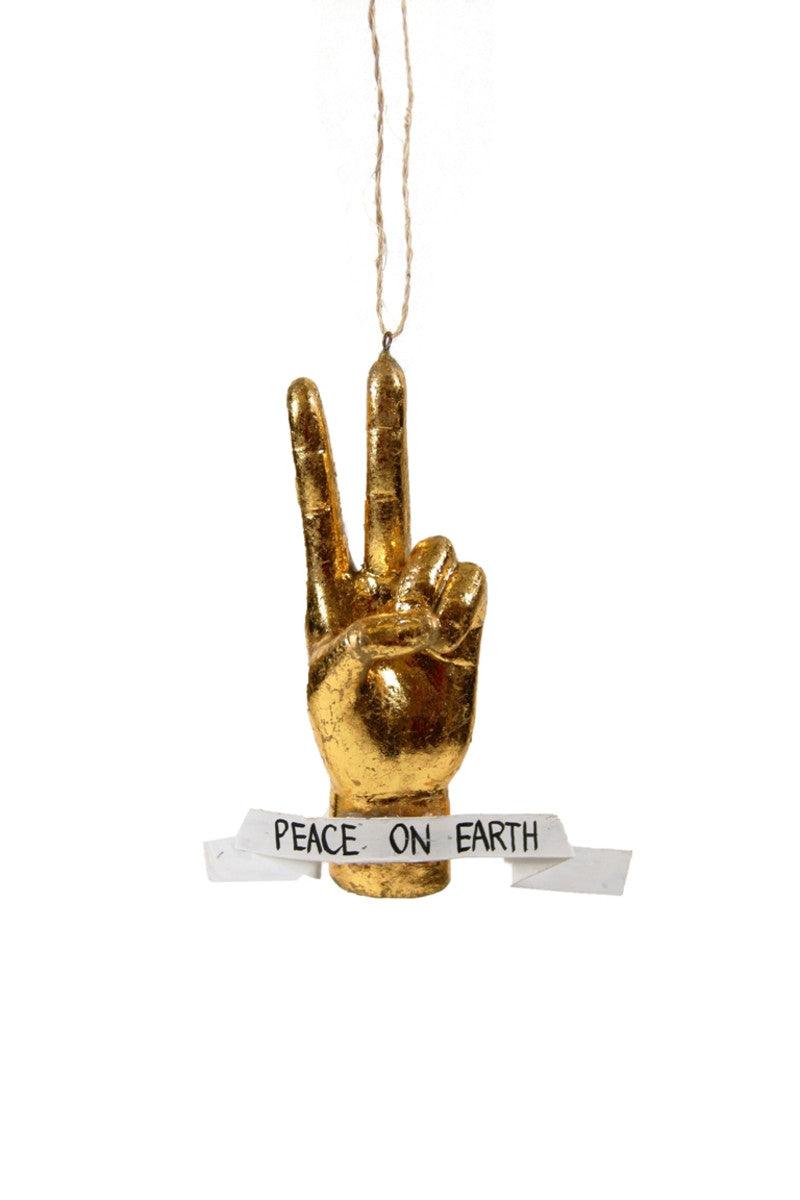 Peace Hand Ornament | Design for the PPL