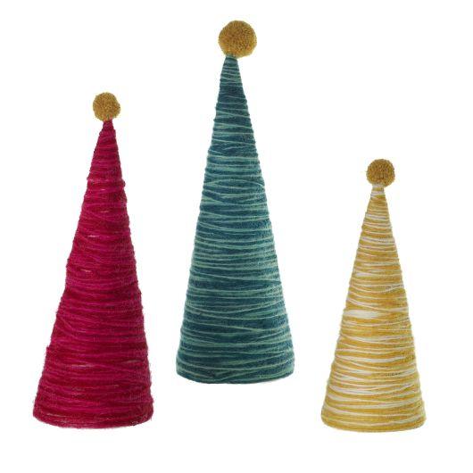 Peace Topper Trees - Set of 3 (4" x 4" x 12.5") | Design for the PPL