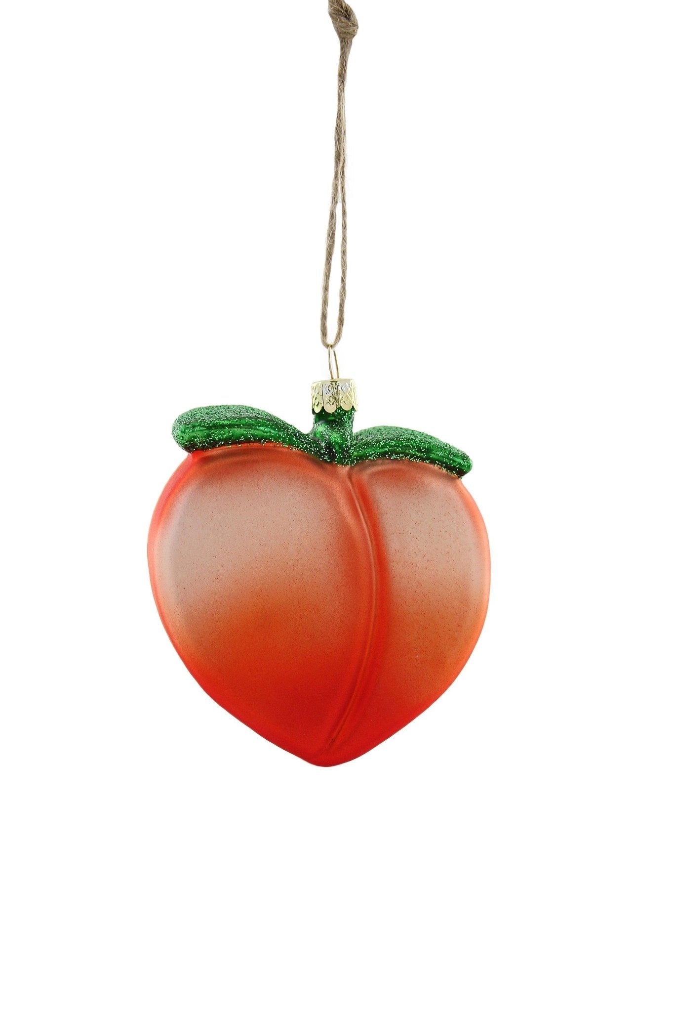 Peach Emoji Ornament | Design for the PPL