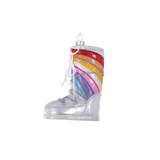Rainbow Moon Boot Ornament | Design for the PPL