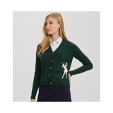 Swinging Golfer Cardigan | Design for the PPL