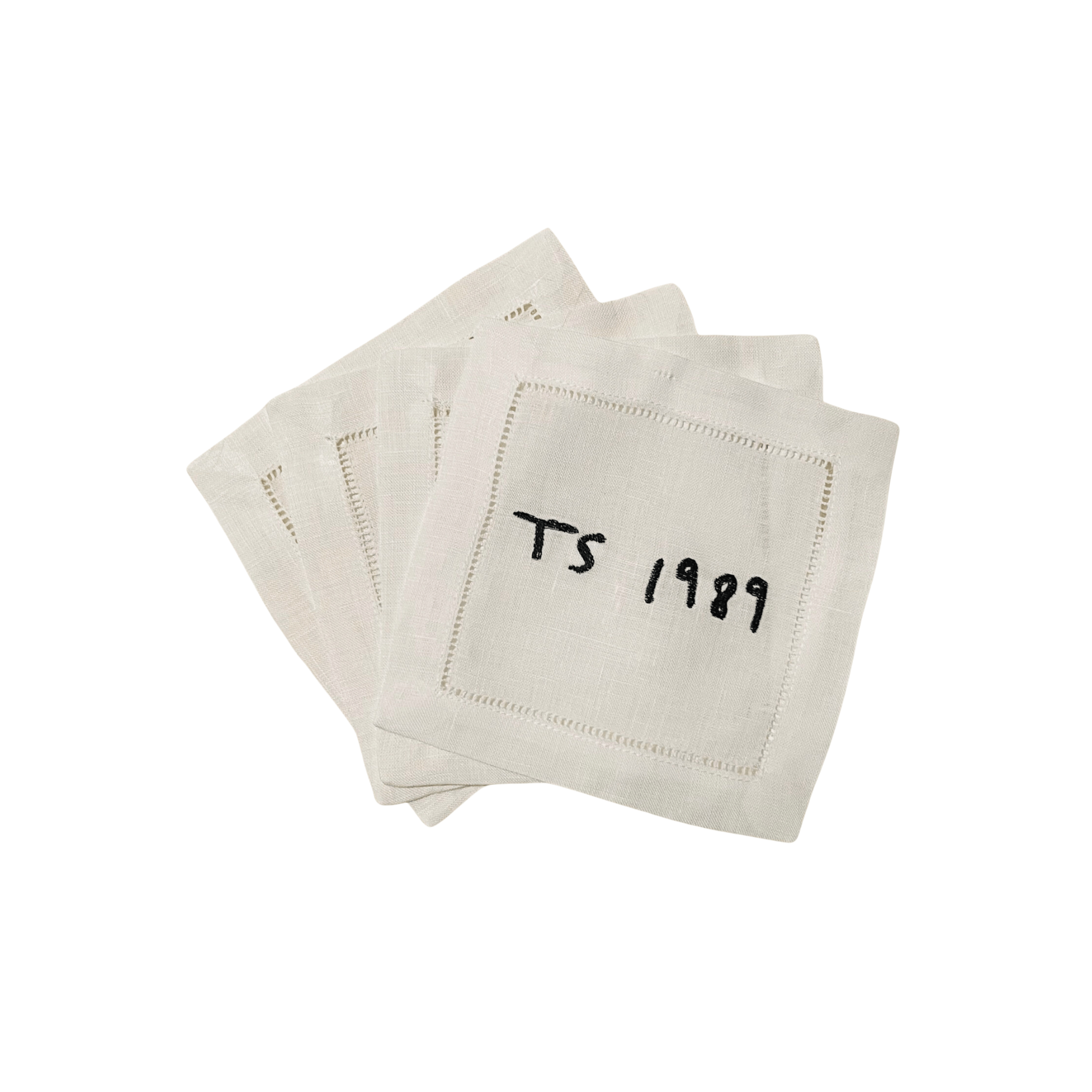 Taylor Swift 1989 Embroidered Cocktail Napkins | Design for the PPL