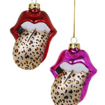 Tongue Out Leopard Print Ornament | Design for the PPL