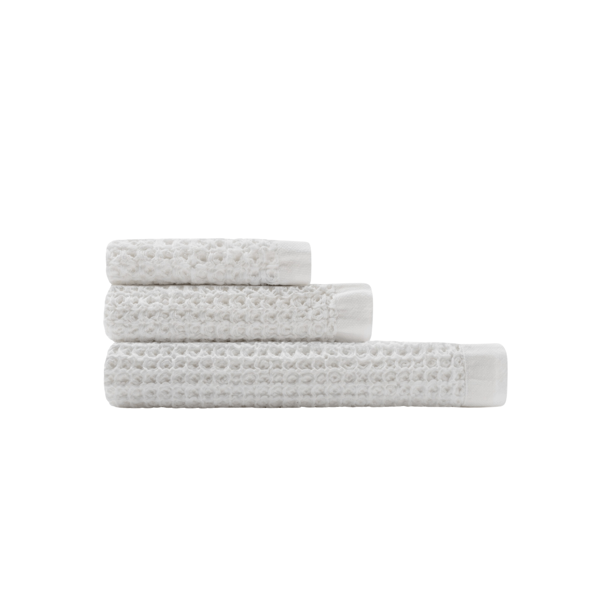 Waffle Bath Sheet Set - White | Design for the PPL