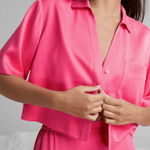 Washable Silk HR Pant Set Flamingo | Design for the PPL