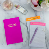 Everything is Fine - Glass Bottle Safety Matches - Pink