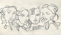 63 x 36 Sophisticated Faces II (IBG)