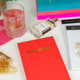 Hot Girl Shit - Hardcover Daily Journal - Red Hot