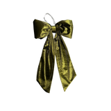 Chartreuse Velvet Bows